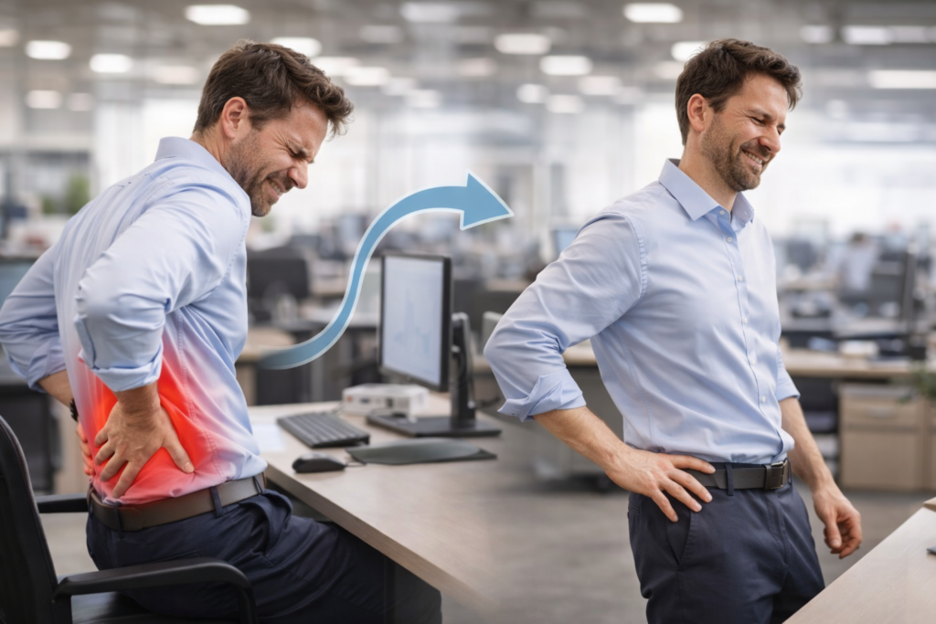 mal di schiena che va e viene